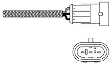 Delphi ES10971-12B1 Lambda Sensor