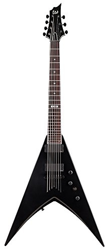 LTD V-307 BLKS Guitare électrique 7 cordes - Black Satin