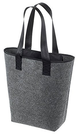 HALFAR® HF5710 Shopper Newclassic Freizeittaschen Einkaufstaschen Tasche, Farbe:Anthracite