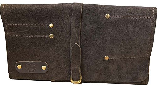 Leather Personalised Chisel Roll - 12 Pocket - Connell