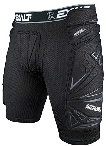 Exalt Paintball FreeFlex Slide Shorts, Schwarz, Größe S
