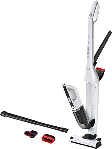 Bosch BCH3K255 scopa elettrica Senza sacchetto Nero, Bianco 0,4 L
