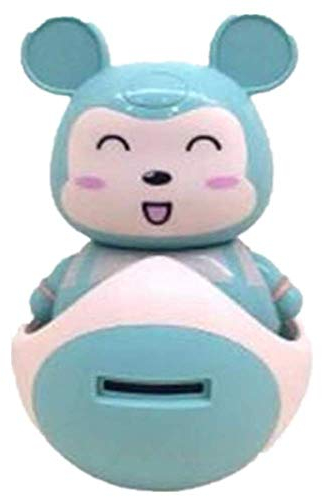 Little Pig Sparschwein mit Lichtern, Musik, niedlich, Cartoon-Sparschwein, Mimi-Stern, Grün