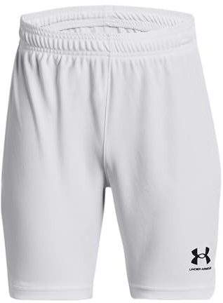 Under Armour Jungen schnelltrocknende, schweißableitende Jungen Sport Shorts mit 4-Way-Stretch, lockere, Kurze Sporthose für Sportunterricht, Fußballtraining und mehr Y Ch. Core Short