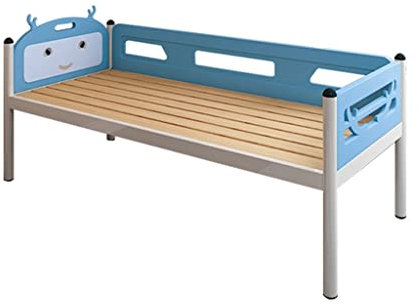 WAEYZ Massivholz Genähtes Bett, mit Leitplanke Baby Individuell Erweitern Bettgestell aus Metall Nähbett für Erwachsene, Kinder, Jugendliche, 180 X 70 cm
