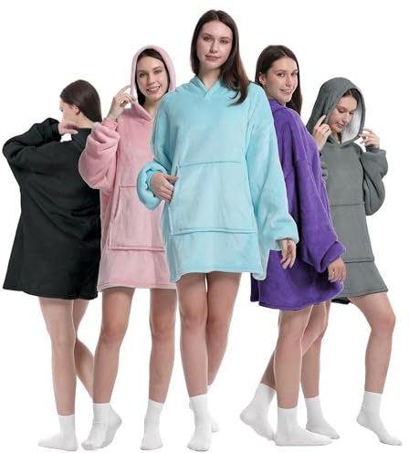 K-MART Unisex Short HOODIE, Aqua Blue