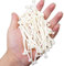 Vepoty Künstlicher Enoki-Pilz, 10 Stück, künstliches Gemüse, lebensecht, dekoratives Lebensmittel-Set für Zuhause, Küche, Party-Dekoration