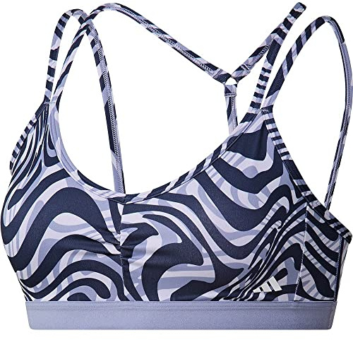 adidas Damen Yoga Essentials Leichter Halt Sports-BH, Legend Ink, XXL