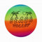 Eurofuchs24 4 x Aufblasbarer Beachball 25 cm Regenbogen Fußball Volleyball Pool Strand Wasserball Spielball Gymnastikball Kinder