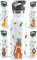 OWLBOOK® Edelstahl Trinkflasche Kinder | Wasserflasche mit Strohhalm | 600 ml | Sportdeckel | Spülmaschinenfest | Schule Sport | Schulanfang Geschenke zur Einschulung Junge Mädchen| Boho Tiger