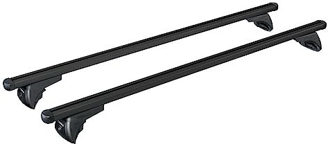 Helio Black In-Rail, set completo barre portatutto in alluminio - L - Evos IA