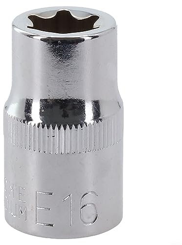 Tournevis à douille E16, douilles de type E 1/2 outil femelle Torx pour clé à cliquet