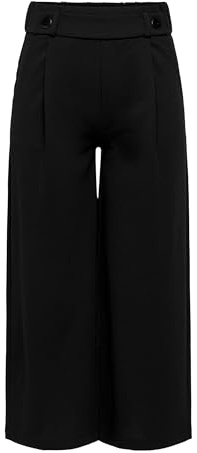JDY Damen Jdysoya Geggo Pu Pant JRS Noos Stoffhose, Schwarz, M / 32L EU