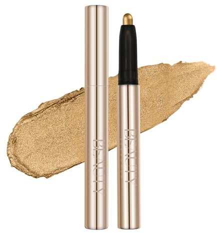 Beauty Searcher Lidschatten Stick Matt Schimmer Lidschattenstift Crayon wasserfester pigmentierter cremiger Lidschattenstift Augenaufheller Hervorhebungsstift Augenmakeup (#05 BRAUNER FUNKE)
