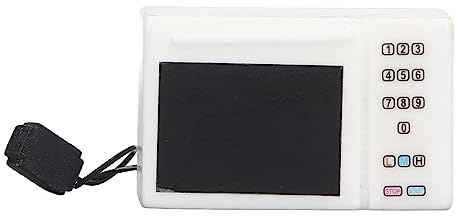 5PCS 1:12 Miniature Simulation Microwave Oven Kitchen Model Simulation Accessories Dining Room Small Decoration 1:12 Miniature Dollhouse Decoration Dollhouse Accessories