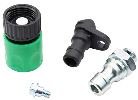 SECURA Wasseranschluss Kupplung kompatibel mit MTD Power 1750 13IN715N683 Rasentraktor