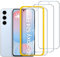 ivoler Pack de 3 Film de Protection d’écran en Verre Trempé pour Samsung Galaxy S24 FE 5G, avec Outil d'Installation Facile, Dureté 9H Glass, Anti Rayures, sans Bulles(PAS pour Samsung S24)