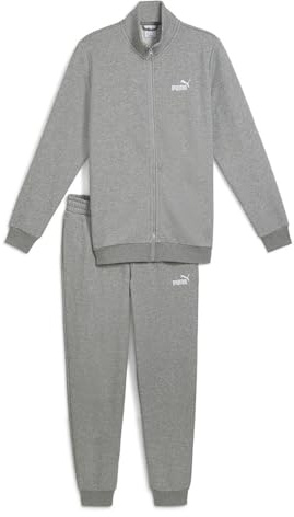 PUMA Unisex Sweat Suit Fl Strickanzüge, Mittelgraues Heather, XXL EU