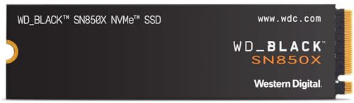 WD_Black SN850X 8TB NVMe PCIe 4.0 x4 M.2 SSD da gioco interno