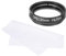 QUARKZMAN Filtre Polarisant Circulaire de 25 mm, Filtre Polarisant à Double Face avec Revêtements Multicouches et Chiffon de Nettoyage pour Objectif d'Appareil Photo