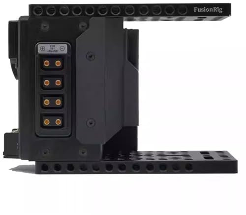 ZTIANFOTO Fusion Rig Cineback Kamerakäfig Erweiterungsmodul V-Mount-Platte, D-Tap-Splitter, stoßfeste Bildschirmaufbewahrung für Sony FX3/FX30