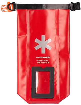 Waterproof First Aid Kit Dry Bag Empty, Portable Roll Top Medicine Bag with Transparent Window for Fishing Kayaking Boating Swimming Camping Raftin (2L)