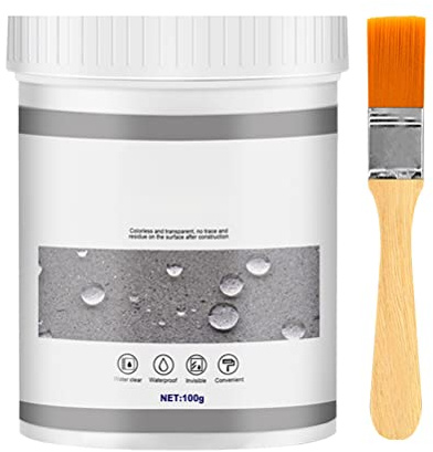 SEAFRONT Flüssiggummi-wasserdichtes Dichtmittel, Mehrflächenbeschichtung, Leckreparatur Im Innen- und Außenbereich, Schnell Trocknend, 100 Ml für Zuhause und Büro (Fotofarbe)