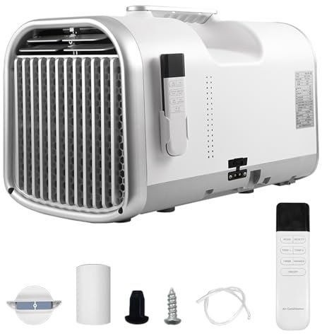 Aires acondicionados portátiles para camping, con tecnología inverter de enfriamiento rápido para exteriores y tiendas de campaña.