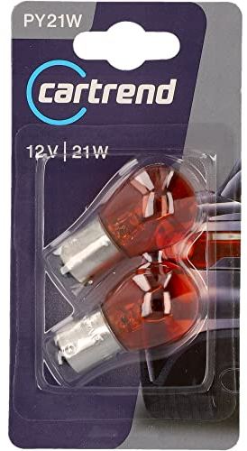 cartrend PY21W Kugellampe ge 2x, Orange