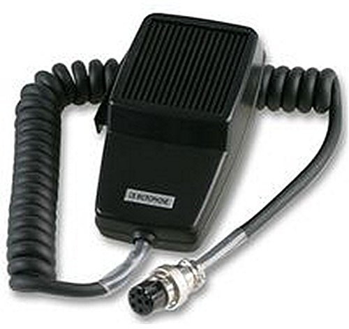 MICROPHONE, CB RADIO 5PIN DIN Connector Type 5 Pin DIN Plug External Depth 4cm External Length/Height 10cm External Width 6cm Weight 95g A replacement microphone. Comes with PTT switch and 1m rubber
