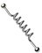 Mianova Industrial Piercing Hantel Spirale - 32mm