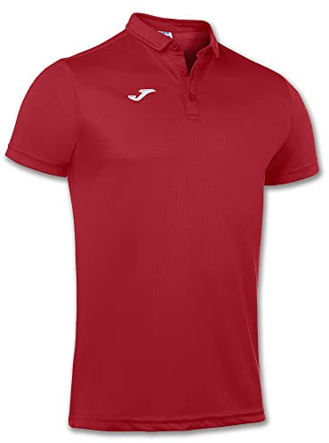 Joma Hobby, Polo para Hombre, Rojo (600), S