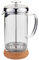 Judge Glass Cafetiere, 8 Cup Coffee Maker (1L), Removable Cork Base, Scratch-Resistant, Dishwasher Safe - 25 Year Guarantee