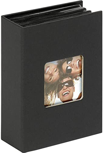 Walther Fun Schwarz 10 x 15 Mini-Album für 100 Fotos MA357B