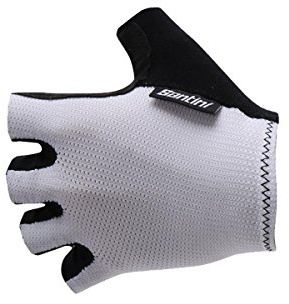 Santini 365 Brisk Short Finger Handschuhe, Weiß, Größe L