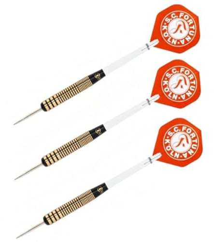 MS-DARTSHOP S.C. Fortuna Köln Steel Dart Set (23g)