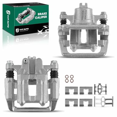 Set of 2 Rear Brake Caliper Assembly Compatible with Honda Element 2003-2011 Acura CL 2001-2003 TL 1999-2008