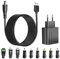 TAIFU 5V 2A Adaptateur Universel pour Thomson NEO14A-WH32N NEO14-2.32BS THN14B Ordinateur Portable 14.1 Tablette Archos 101 Neon 10,1 Xenon 101 Polaroid Xiaomi TV Box Huawei Mediapad M3 Zoom H4N
