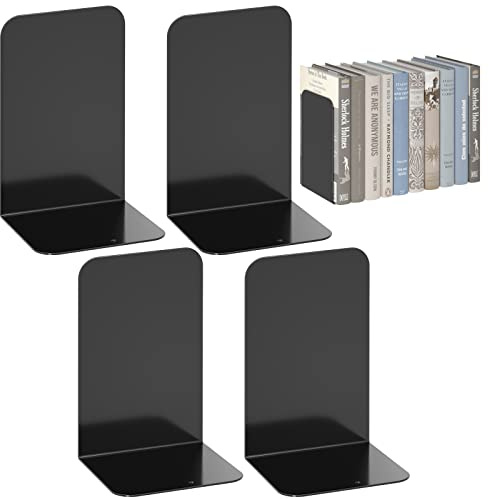 2 Paar Buchstützen Buchstützen Buchstützen für Regale Buchstützen für Regale Buchstützen Buchstützen für schwere Bücher