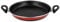 MAGEFESA Sfumato New - Paellera 30cm de Acero vitrificado Exterior Rojo difuminado. Antiadherente bicapa Reforzado, aptas para Todo Tipo de cocinas, Especial inducción. 50% de Ahorro energético.