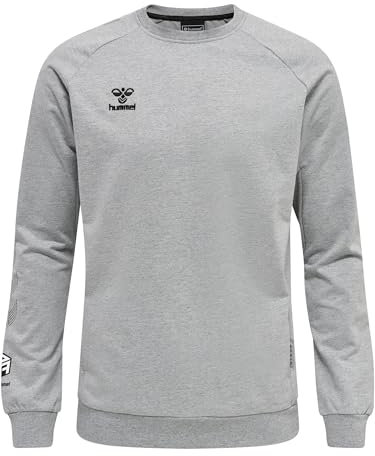 hummel Move Grid Cotton Sweatshirt grau, 3XL Herren