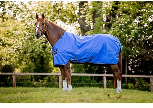 Horseware Amigo Hero 600D Ripstop lite 50g Blue/Navy Regendecke Weidedecke (130)