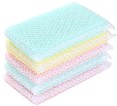 SOLUSTRE 5 Piezas De Esponja para Coche Toallas para Platos Esponja Natural Esponja De Limpieza Esponja Cuenco Esponja Esponja Plato Taza De Esponja Esponja para Lavavajillas