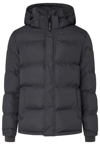Pepe Jeans Herren Tobias Baby Jacke, Grau (Dunkelgrau meliert), M