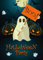 Edition Colibri 10 Einladungen Halloween Gespenst Boo: Einladungskarten für eine gruselige Party für Kinder mit niedlichem Geist/Schlossgespenst (11147DE)