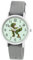 Brecjon Kinder Armbanduhr Jungen Jungenuhr Kids Dinosaurier T Rex Leucht Zifferblatt 5ATM Wasserdicht Textil Armband grau 5206