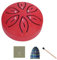 Sevenvtwo Kindermusikinstrumente Orff-Instrumente Basteln Mini Hohltrommel 3 6 Töne Rot