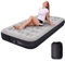 Single Airbed, No Plug Needed - JUST One-click, Inflating Self Inflatable Mattress Blow Up Air Bed with Built in Electric Pump Beds for Adults Guest Bed Blowup for Camping/Home, 190x98x25cm