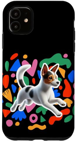 Hülle für iPhone 11 Toy Fox Terrier Buntes Design Hund