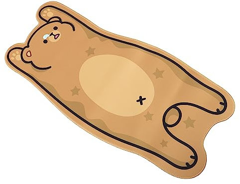 OFFSCH Tapis De Souris Dordinateur Motif Ours Topographique pour Jeux De Bureau